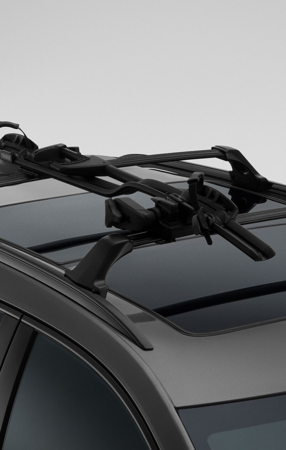 Barras cruzadas color negro para techo de tu Cadillac XT5 2024, SUV de lujo